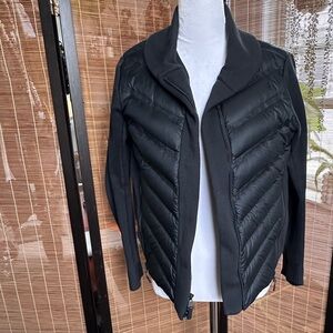 Nike Black Puffer/Sweatshirt  Jacket S
